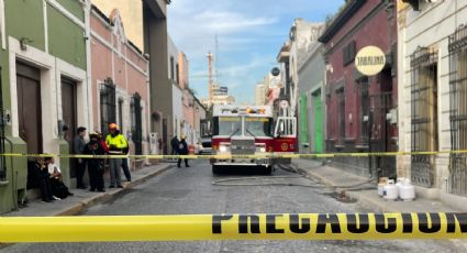 Se incendia bar La Jabalina en Barrio Antiguo en Monterrey