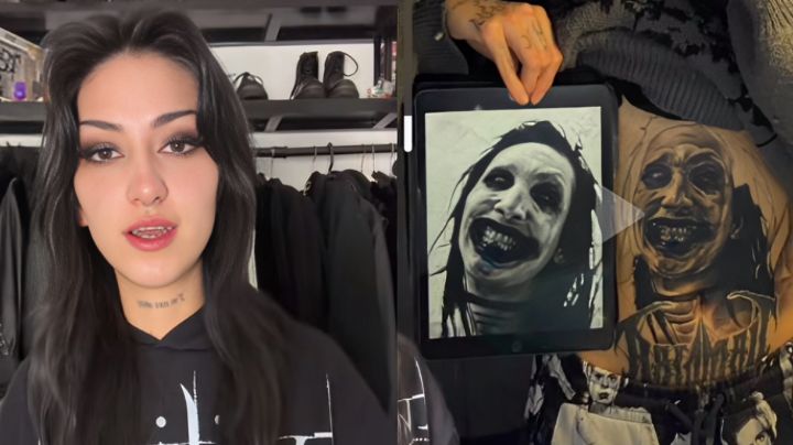 Quería a Manson y le tatuó 'La Monja'; joven se queja por mal tatuaje de 10 mil pesos