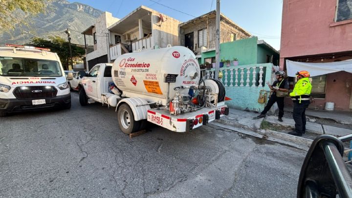 Explosión de tanque de gas deja dos lesionados en San Pedro