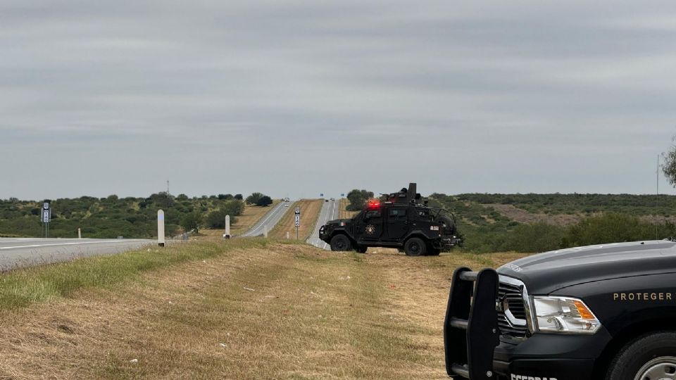 Ejecutan a hombre sobre la autopista a Reynosa.