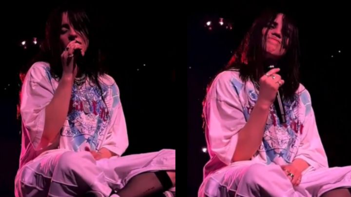 Golpean a Billie Eilish al arrojarle un objeto en pleno show; así reaccionó