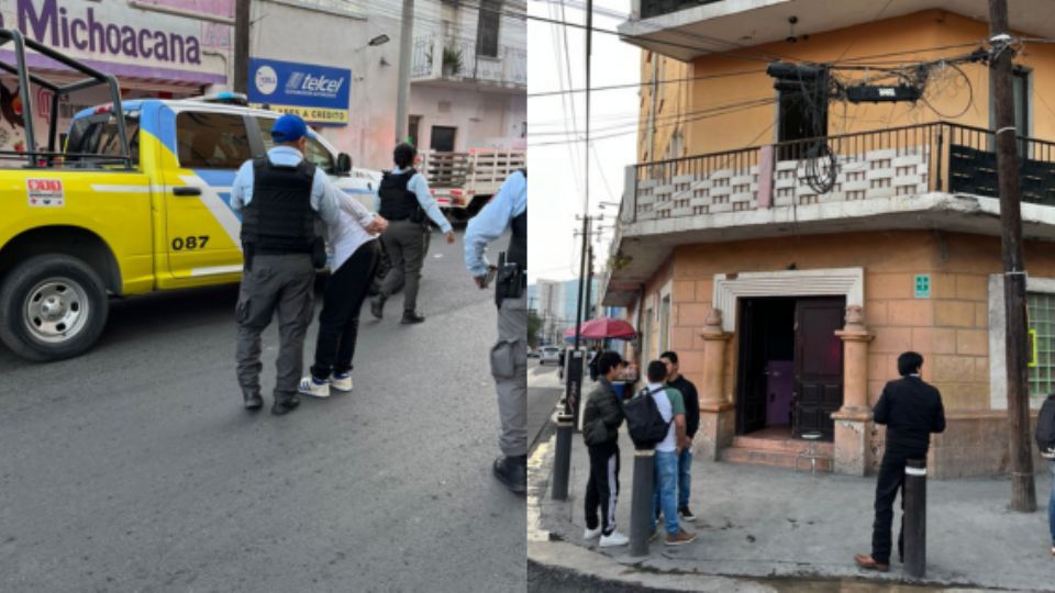 La detención tuvo lugar en sobre la avenida Reforma en su cruce con Amado Nervo.