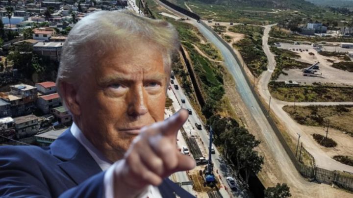 Donald Trump se compromete a seguir la construcción del muro entre México y EU