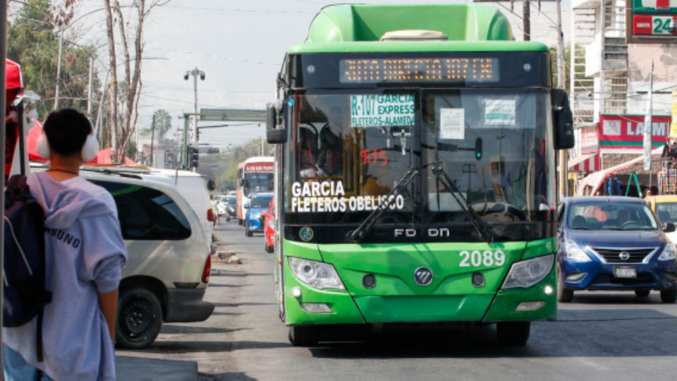 Camión en Nuevo León.