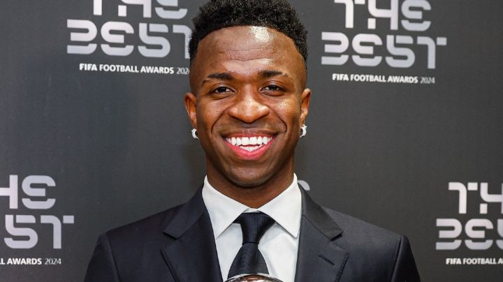 Vinícius galardonado como el mejor jugador del 2024 en los premios The Best