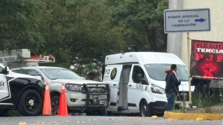Topógrafos hallan osamenta cerca del edificio del Poder Judicial en San Pedro