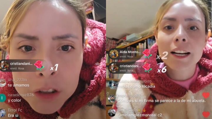Video: Acusan a Maryfer Centeno de inventar mensajes de apoyo durante live