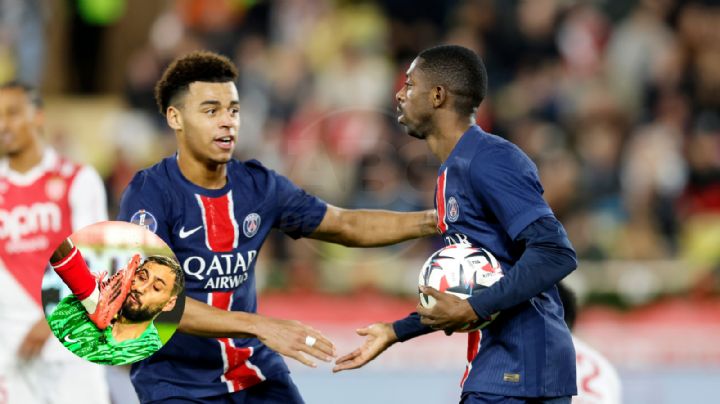 Ligue 1: PSG sufre, pero vence al Mónaco; Donnarumma sufre aparatoso golpe