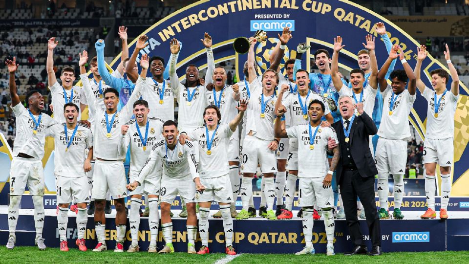 Real Madrid levantó la Copa Intercontinental tras vencer al Pachuca en Qatar