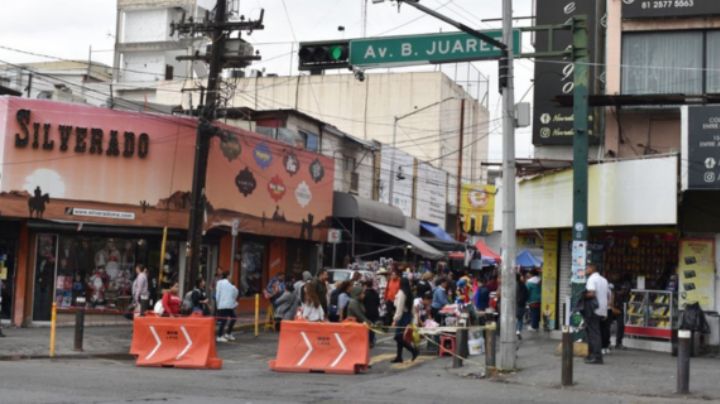 Cierran calles del centro de Monterrey por compras navideñas, ¿cuáles son y a partir de cuándo?