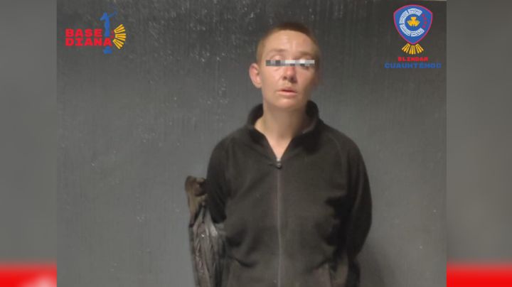 Detienen a indigente estadounidense en CDMX; amenazaba con piedras y cuchillo