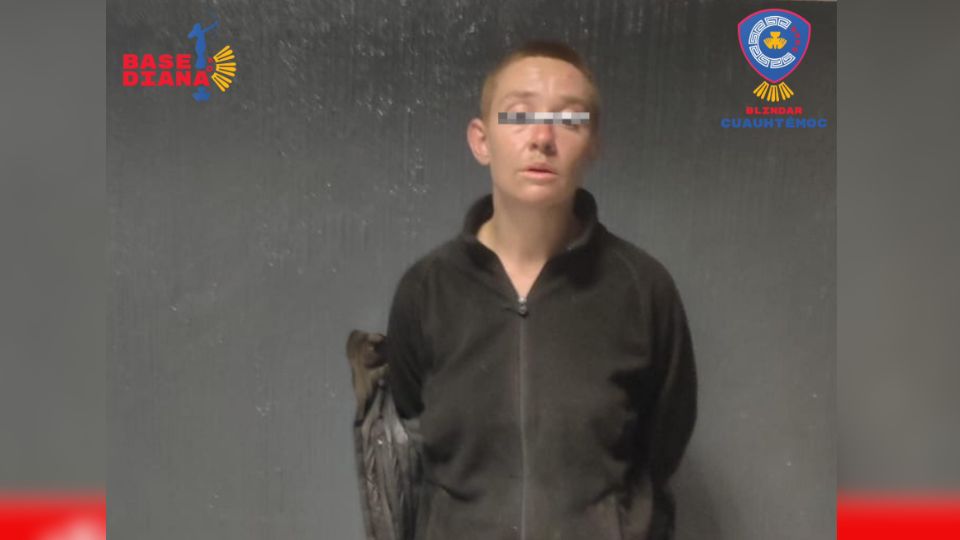La indigente estadounidense Markus “N” fue detenida en la Condesa.