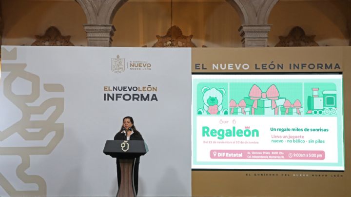 DIF Nuevo León lanza campaña 'Regaleón 2024'
