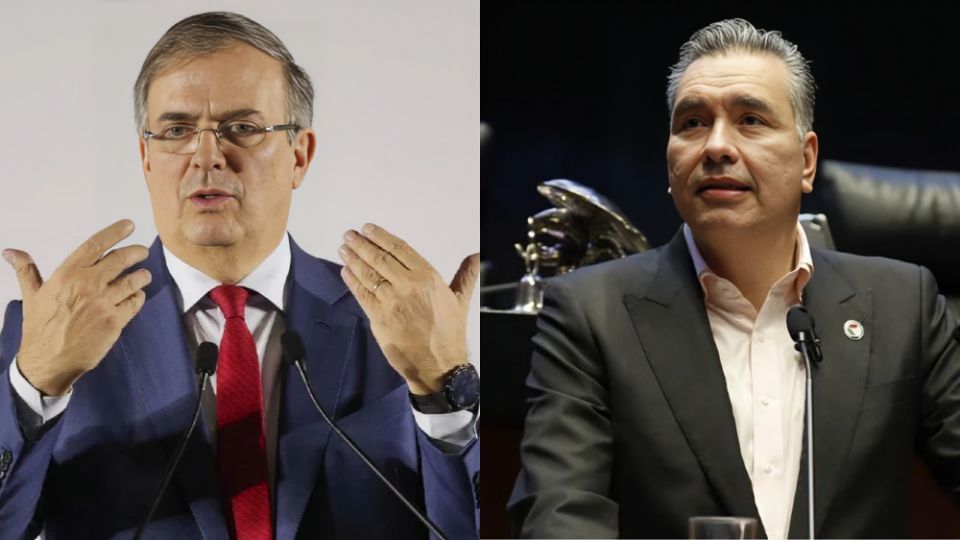 Marcelo Ebrard y Waldo Fernández.
