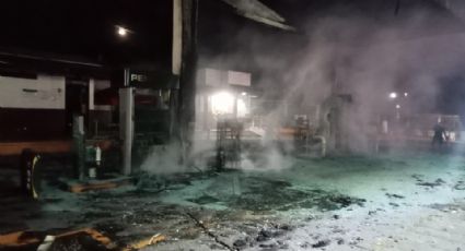 Incendian gasolinera y tienda en Michoacán; investigan vínculo con amenazas a alcaldesa