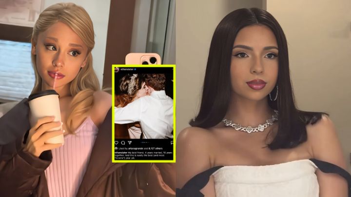 ¿Ariana Aguilar? Comparan a la cantante con Ángela por dar like a fotos de su novio con exesposa