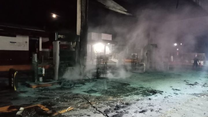 Incendian gasolinera y tienda en Michoacán; investigan vínculo con amenazas a alcaldesa