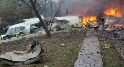 Mueren los diez pasajeros de avioneta estrellada en Brasil