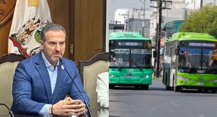 Adrián de la Garza se posiciona en contra del ‘tarifazo’ en el transporte público de NL