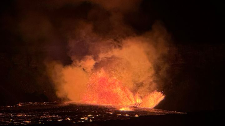 El volcán Kilauea hace erupción en Hawái