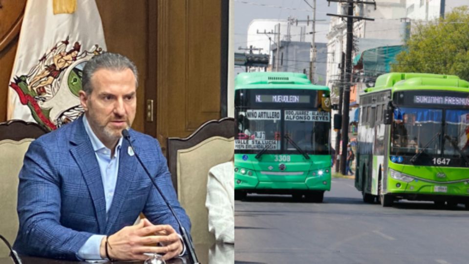 El alcalde de Monterrey, Adrián de la Garza, se mostró en desacuerdo y aseguró que este aumento no es justificable el aumento a la tarifa del transporte público.