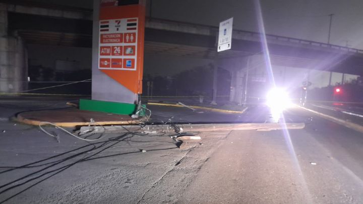¡En plena Nochebuena! Tren tumba postes y deja sin luz a colonias de San Nicolás