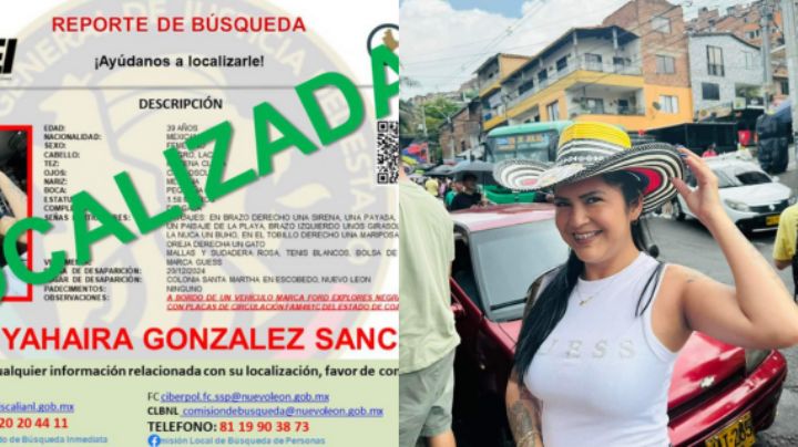 Saury Yahaira es localizada con vida