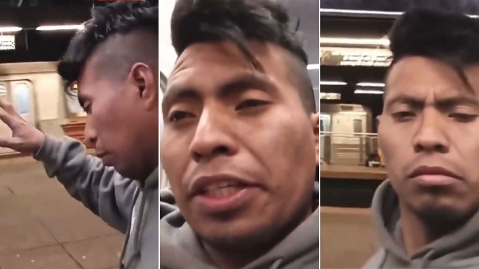 Guatemalteco lucía ebrio antes de atacar a mujer en el metro de Nueva York