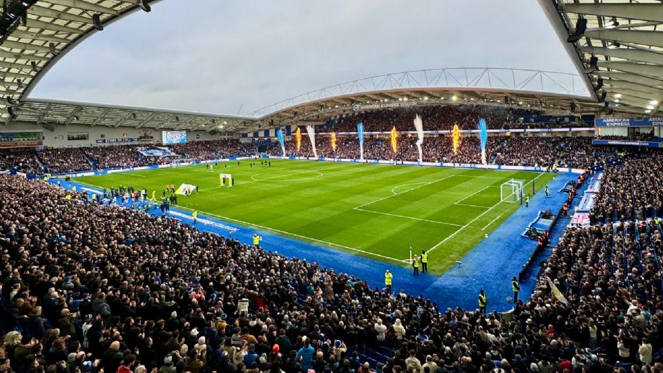 Falmer Stadium: Escenario del duelo entre Brighton y Brentford