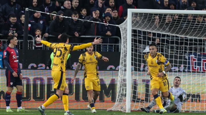 Serie A: Bastoni y Lautaro Martínez lideran la victoria del Inter sobre Cagliari