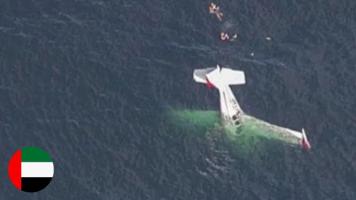 Mueren dos personas al caer avioneta al mar en Emiratos Árabes Unidos