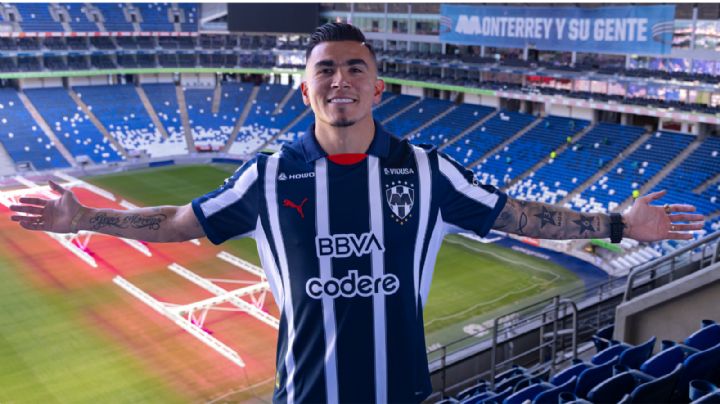 Rayados presentó a Luis Reyes como su nuevo jugador