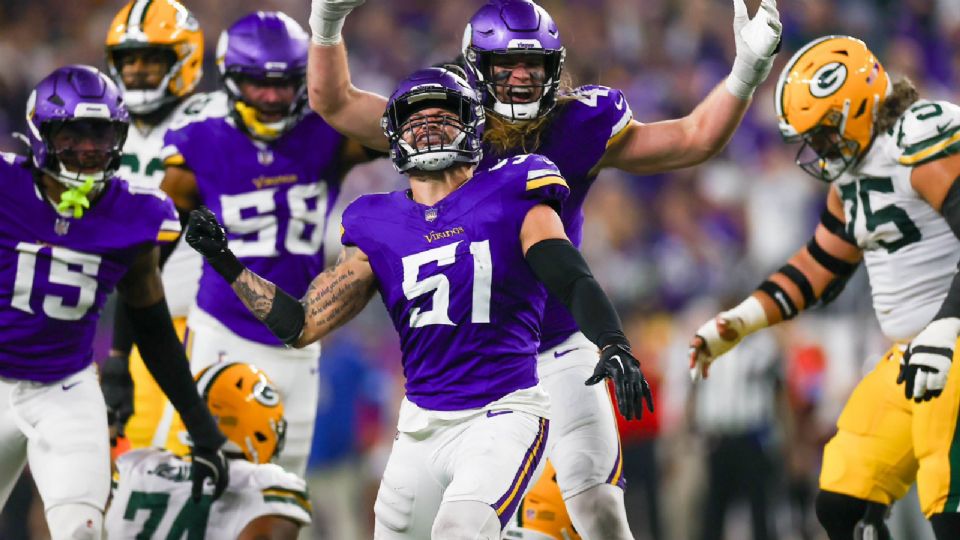 Vikingos ganó en un duelo de titanes con Green Bay Packers