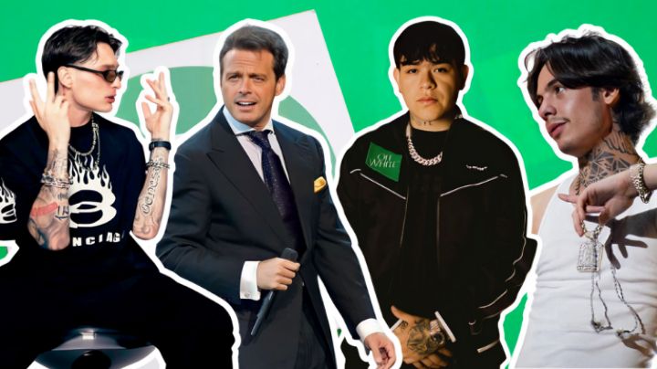¿Quién es el artista mexicano más escuchado en spotify este año?