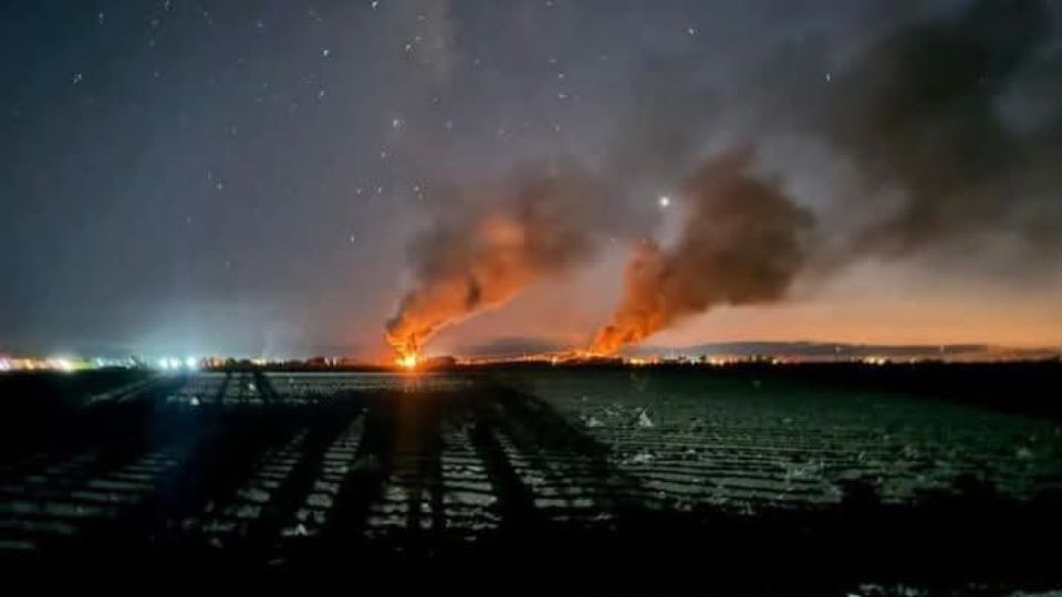 Fotografían explosión en Culiacán