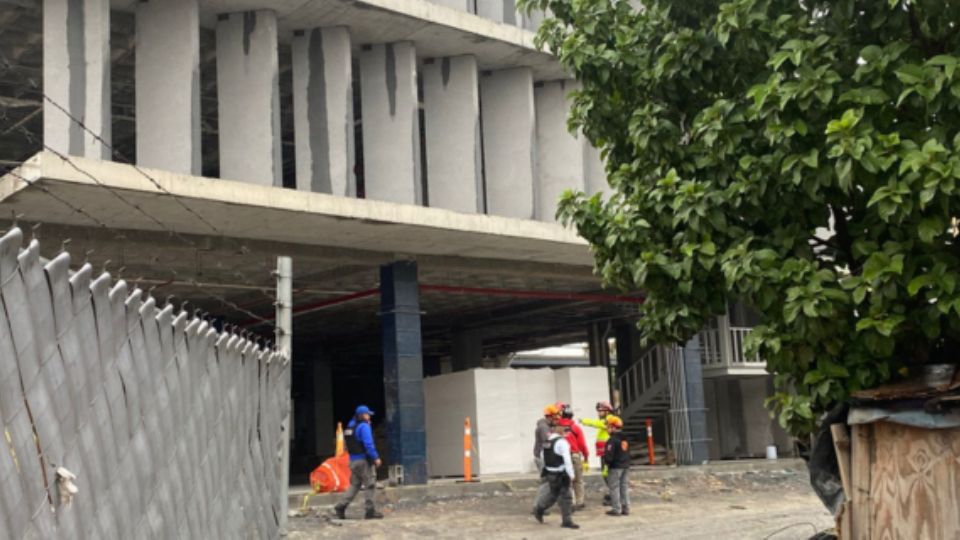 El albañil cayó desde el segundo nivel del que será el nuevo edificio del Semefo.