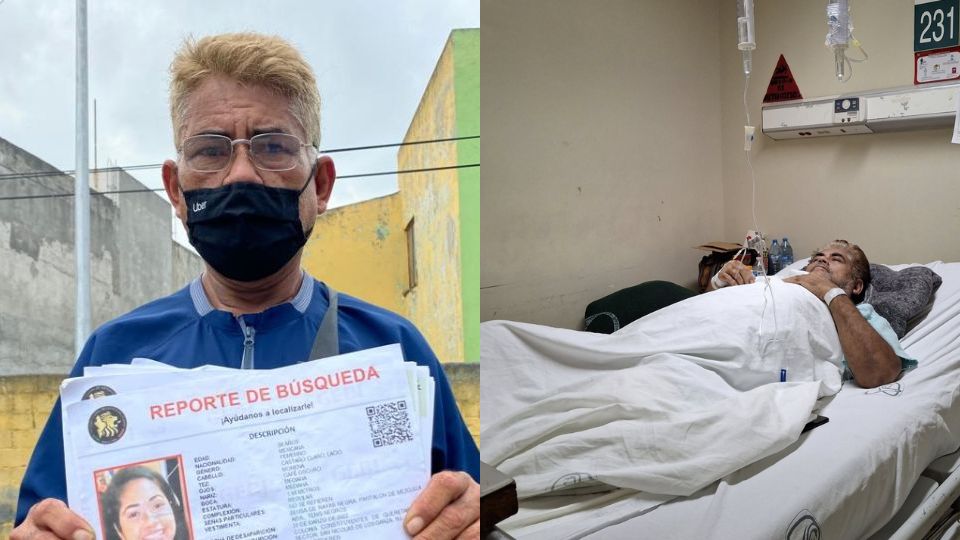 Papá de Yolanda es mordido por araña; pierde su pierna