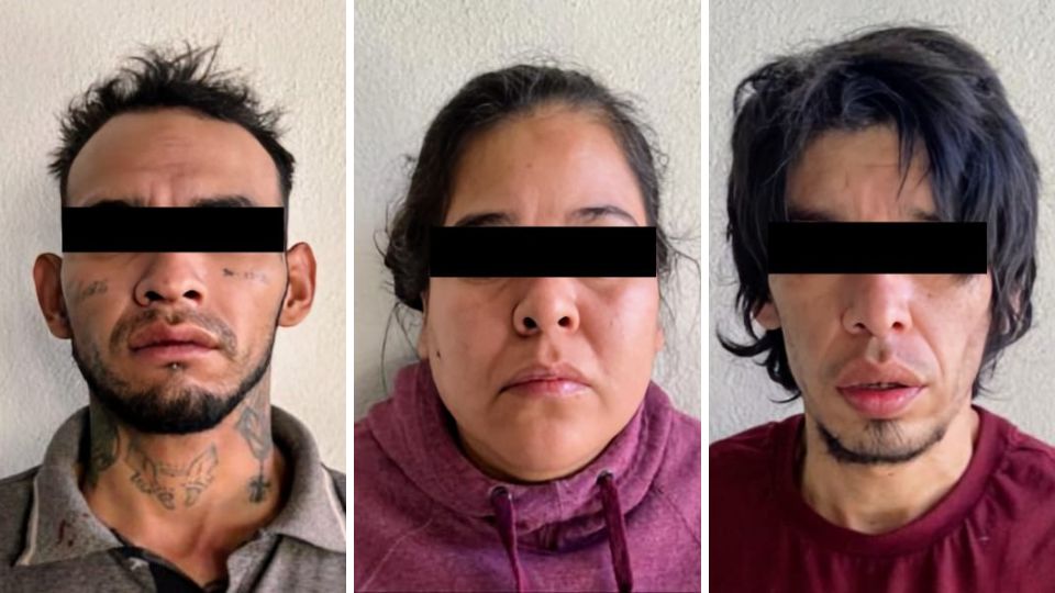 Dos hombres y una mujer detenidos en Monterrey