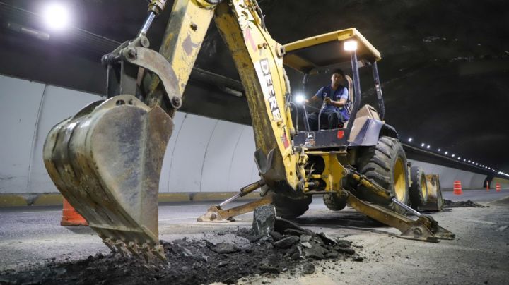 San Pedro repara 20 baches diarios con el programa 'Bye Bye Baches'.