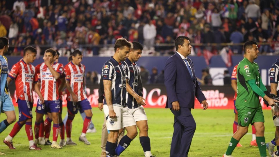 San Luis vence 2-1 a Rayados en la semifinal de ida del Apertura 2024'