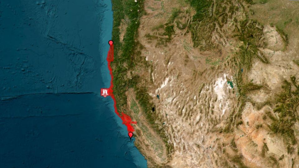 Alerta de tsunami en California