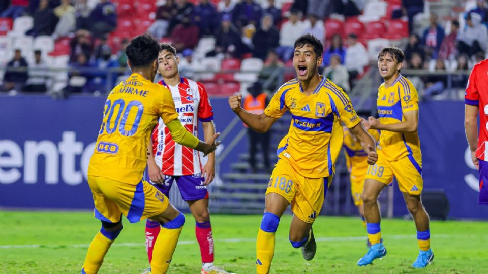 Con un gol de cabeza de Israel Aceves, Tigres Sub-23 se impuso en el partido de Ida de la Final.