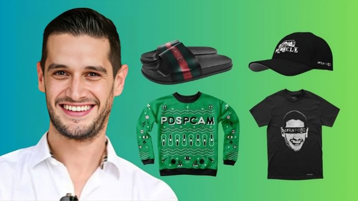 Adrián Marcelo lanza su propia merch ¡Chanclas desde 450 pesos!