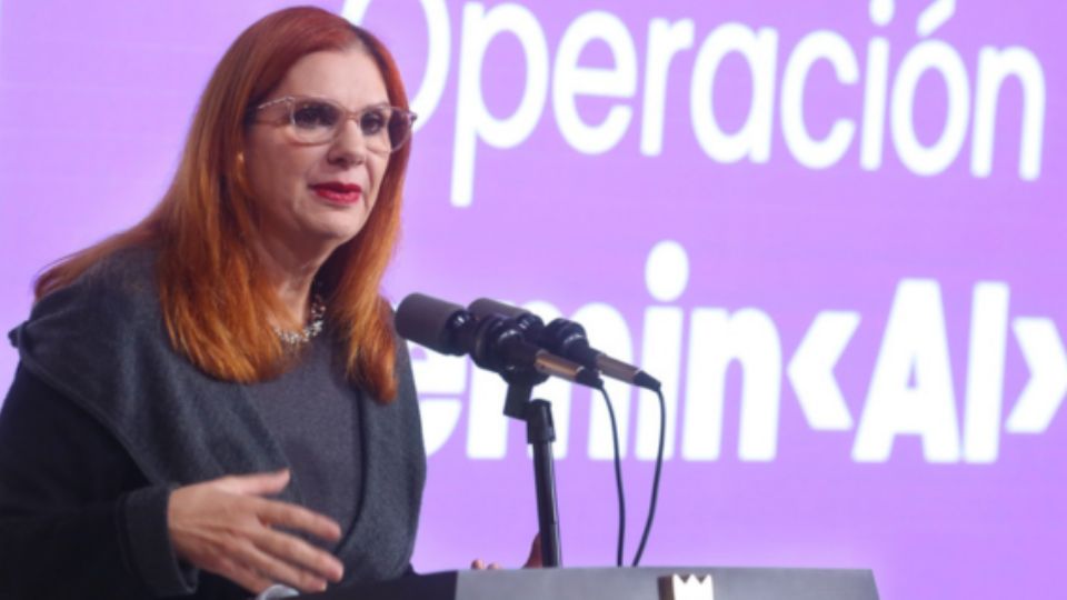 La presidenta del Instituto Estatal de las Mujeres, Miriam Hinojosa Dieck, presentó su “Plan Estratégico 2025” en la rueda de prensa de “Nuevo León Informa”.