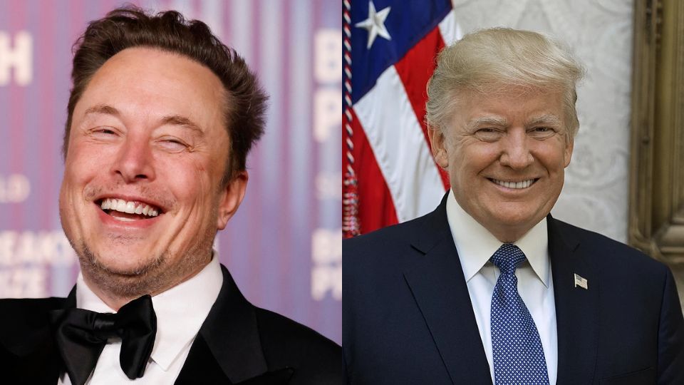 Elon Musk y Donald Trump.