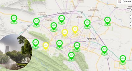 Calidad del aire en Monterrey presenta riesgo moderado pese a lluvias