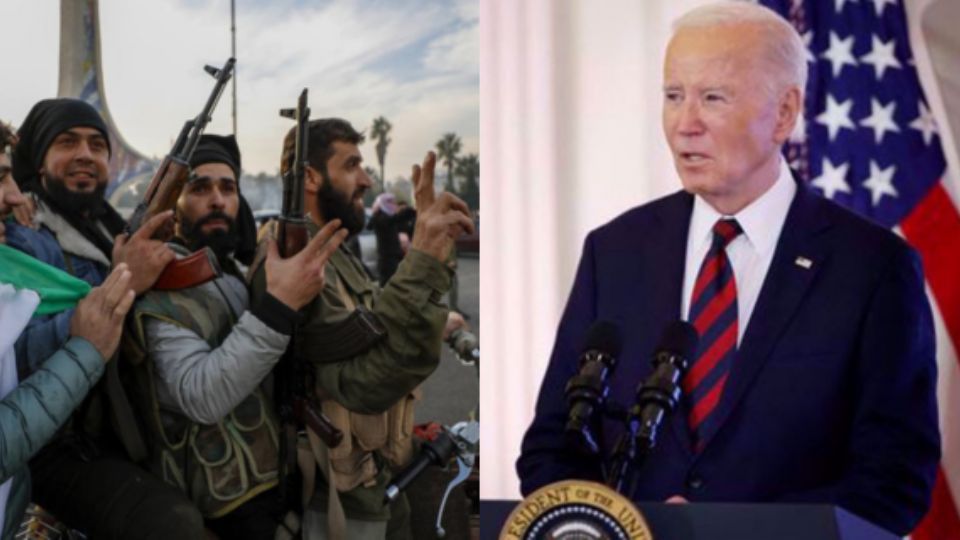 La Casa Blanca informó que estará al pendiente del desarrollo de las circunstancias en Siria tras el derrocamiento del presidente Bachar al Assad.