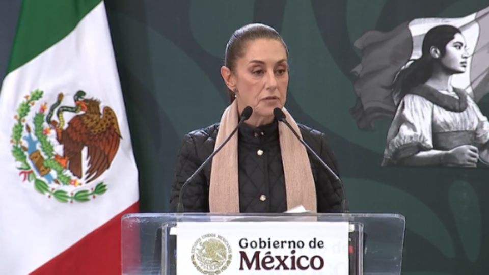 Claudia Sheinbaum, presidenta de México.