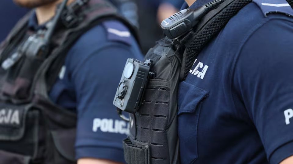 Cámara corporal para policías de Monterrey.