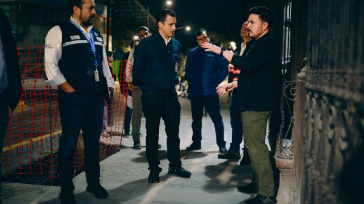Supervisa Luis Donaldo Colosio etapa final en corredor verde de Modesto Arreola